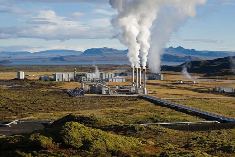 Geothermal energy systems at the University of Bayreuth research center.