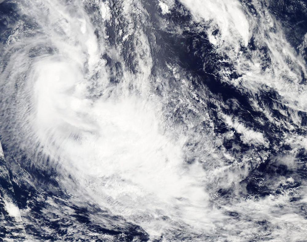 NASA spies Tropical Cyclone 08P's formation - Innovations Report