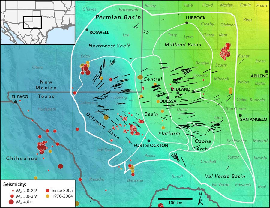 New map profiles induced earthquake risk for West Texas Innovations